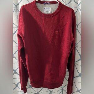 Champion Red Crewneck Mint Condition